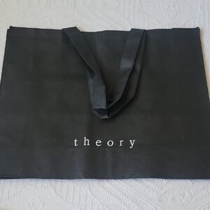 Theory Black Shopping Bag